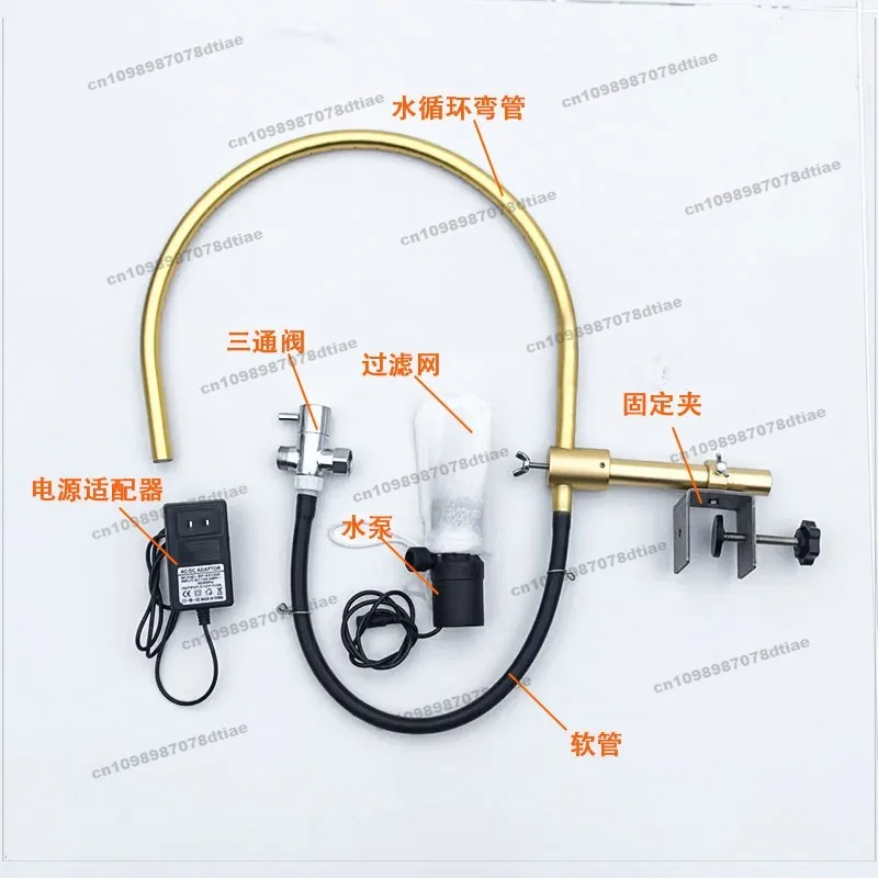 Shampoo Bed Waterfall Shower, Water Circulation, Waterfall Shower Head, Tee Thai Head Treatment Bed Water Circulation