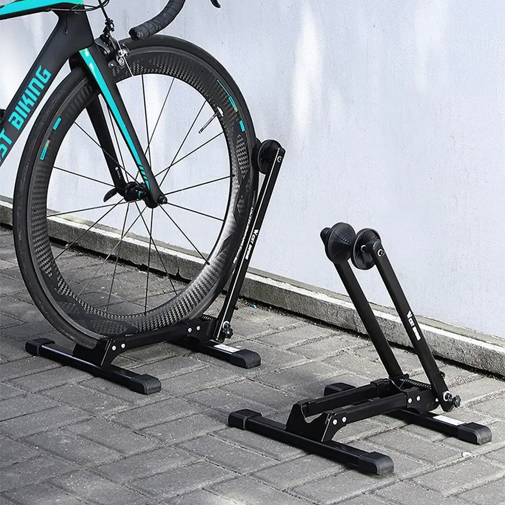 

Bike Stand Racks Storage Indoor Floor Bicycle Parking Stand Road Mountain Cycling Support Holder Rack Bike Accessories