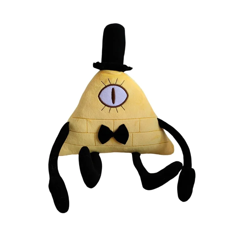 28cm Disney Weird Town Bill Cipher Cartoon Characters Plush Toy Stuffed Toys Children's Birthday Christmas Gifts