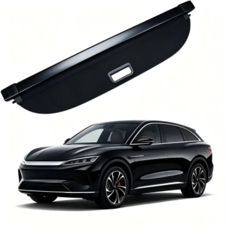 Car Trunk Cargo Cover, Rear Parcel Shelf Shade Shield, Luggage Privacy Blind for Denza N8