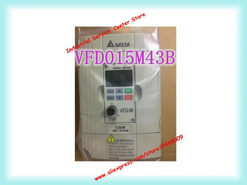 Delta Inverter VFD015M43B New 380V 460V 1.5KW Boxed