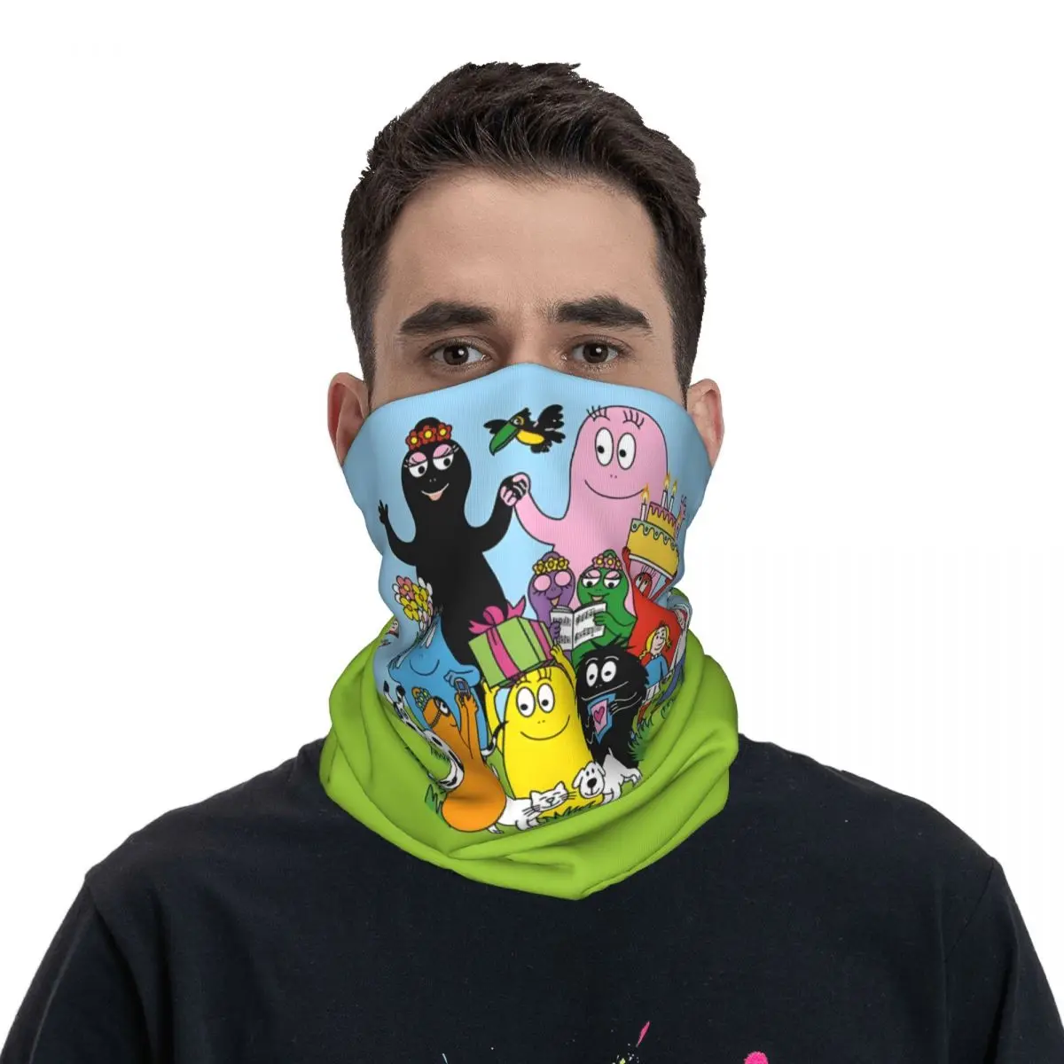 Anime Bandana Hals abdeckung Wickels chal Sturmhaube Radfahren Unisex Erwachsenen atmungsaktiv