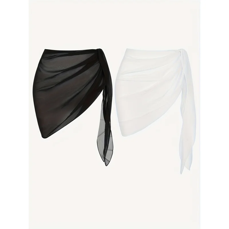 

A Stylish, Casual, Lightweight, And Comfortable Two-Piece Beach Vacation Outfit with a Short Cover-Up