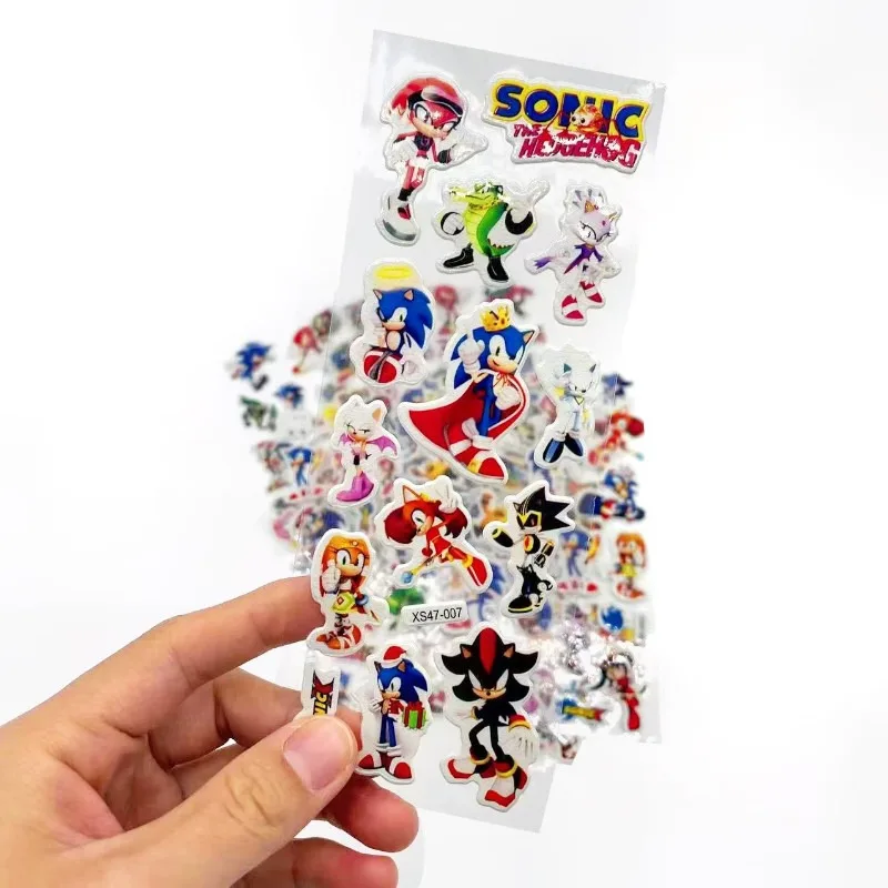 12 ورقة من ملصقات PVC غير المتكررة لحفلات الأطفال هدايا صغيرة #3