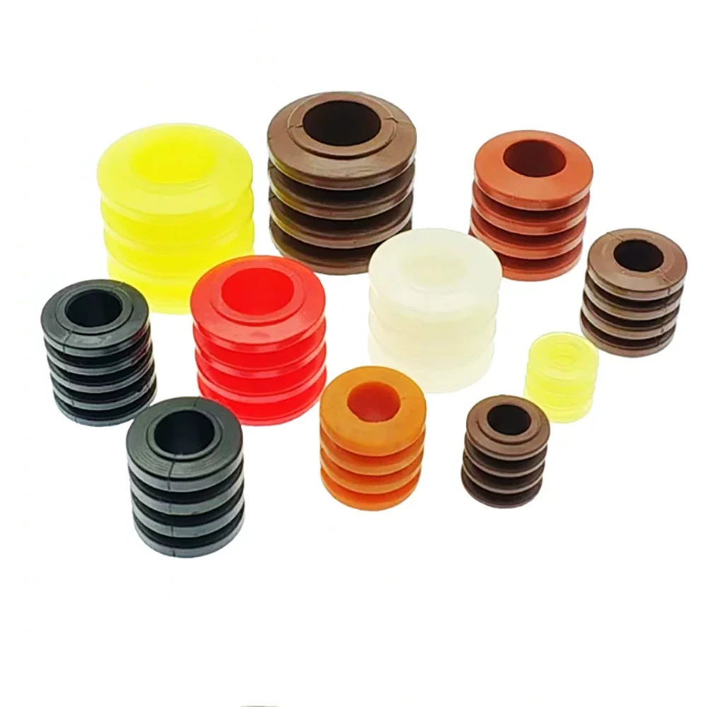 1Pcs Coupling Buffer Pad Column Pin Rubber Sleeve Polyurethane Rubber Cow Tendon Four Connected Elastic Column Shock Absorber