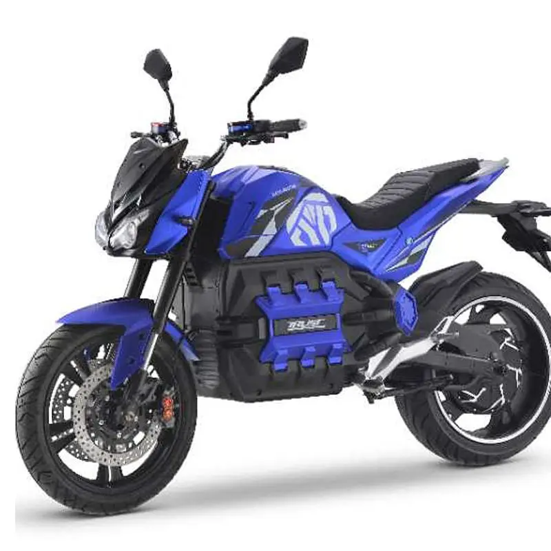 

Высокоскоростной электрический мотоцикл EEC Super Power Motor M9 2000W 72V 65км/ч, запас хода 100км, б/у
