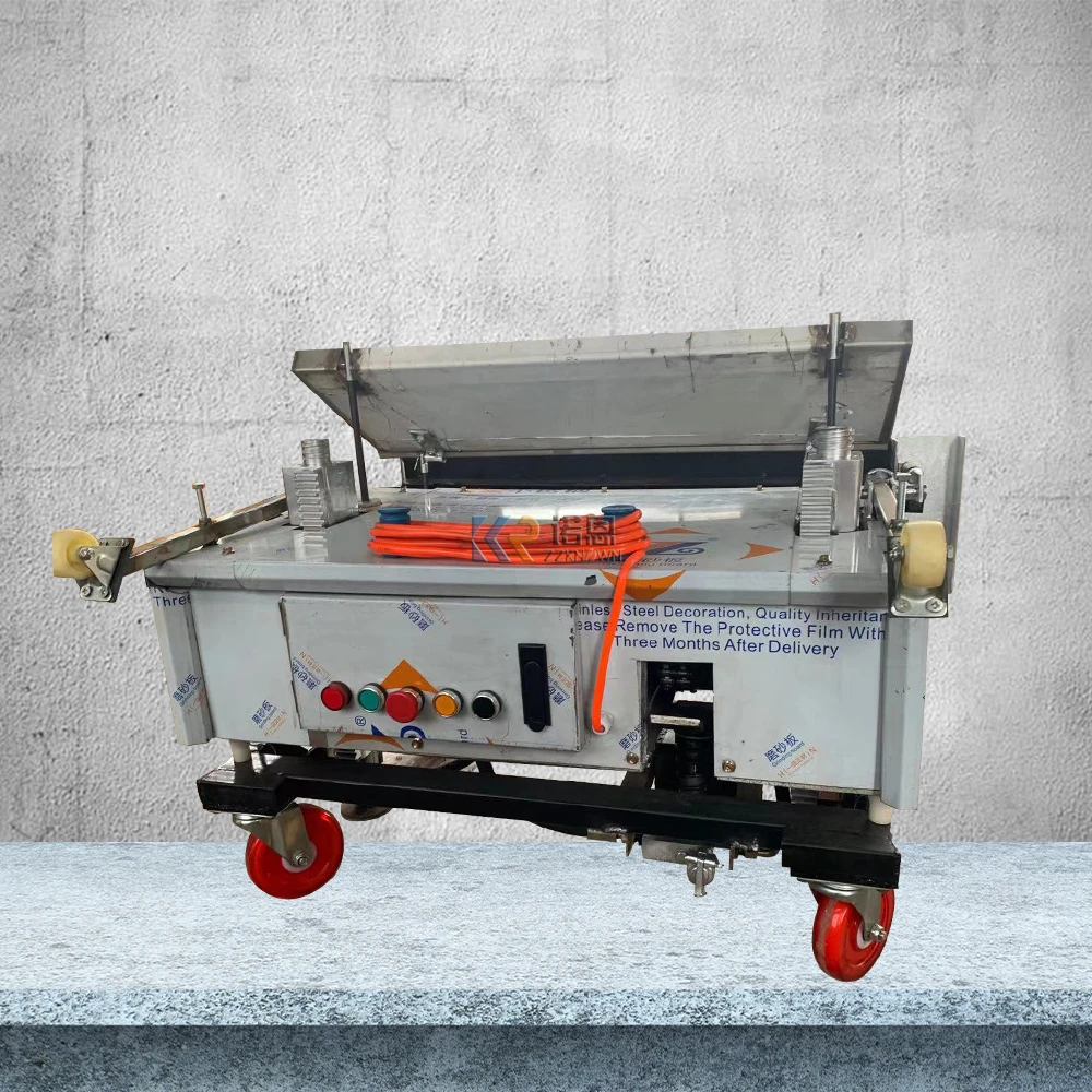 OEM Construction Width 800 mm Automatic Wall Cement Plastering Machine Plane Furniture Decoration Wall Painting Machine For Buil