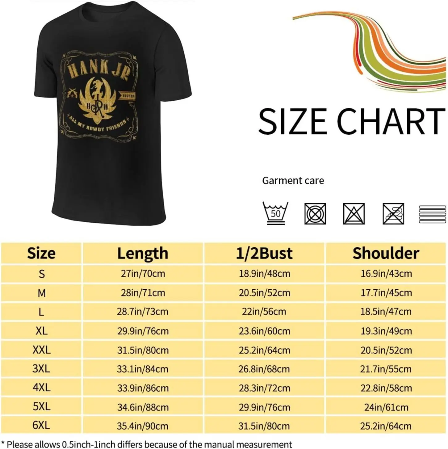 Men's T Shirt Cotton Tee Basic Short Sleeve Crewneck Shirt Tops Black