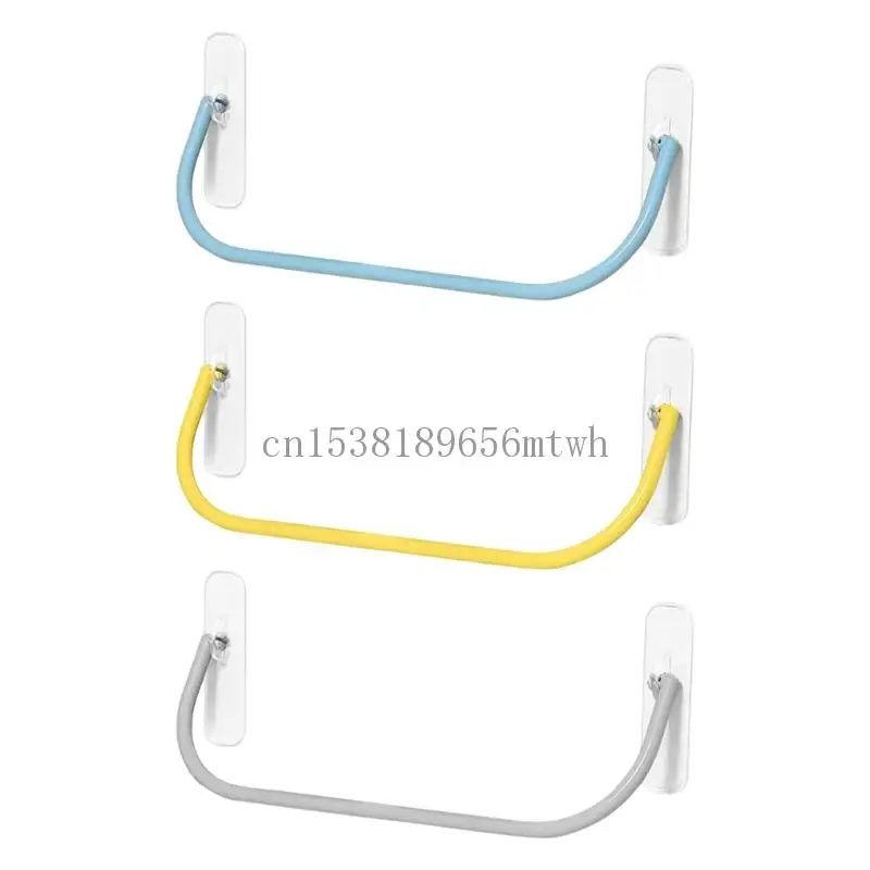 

Without Drilling Waterproof Shoe Rack for Bathroom Sturdy Plastic Wall Mounted Organizers Keep Floors Dry and Tidying B03D