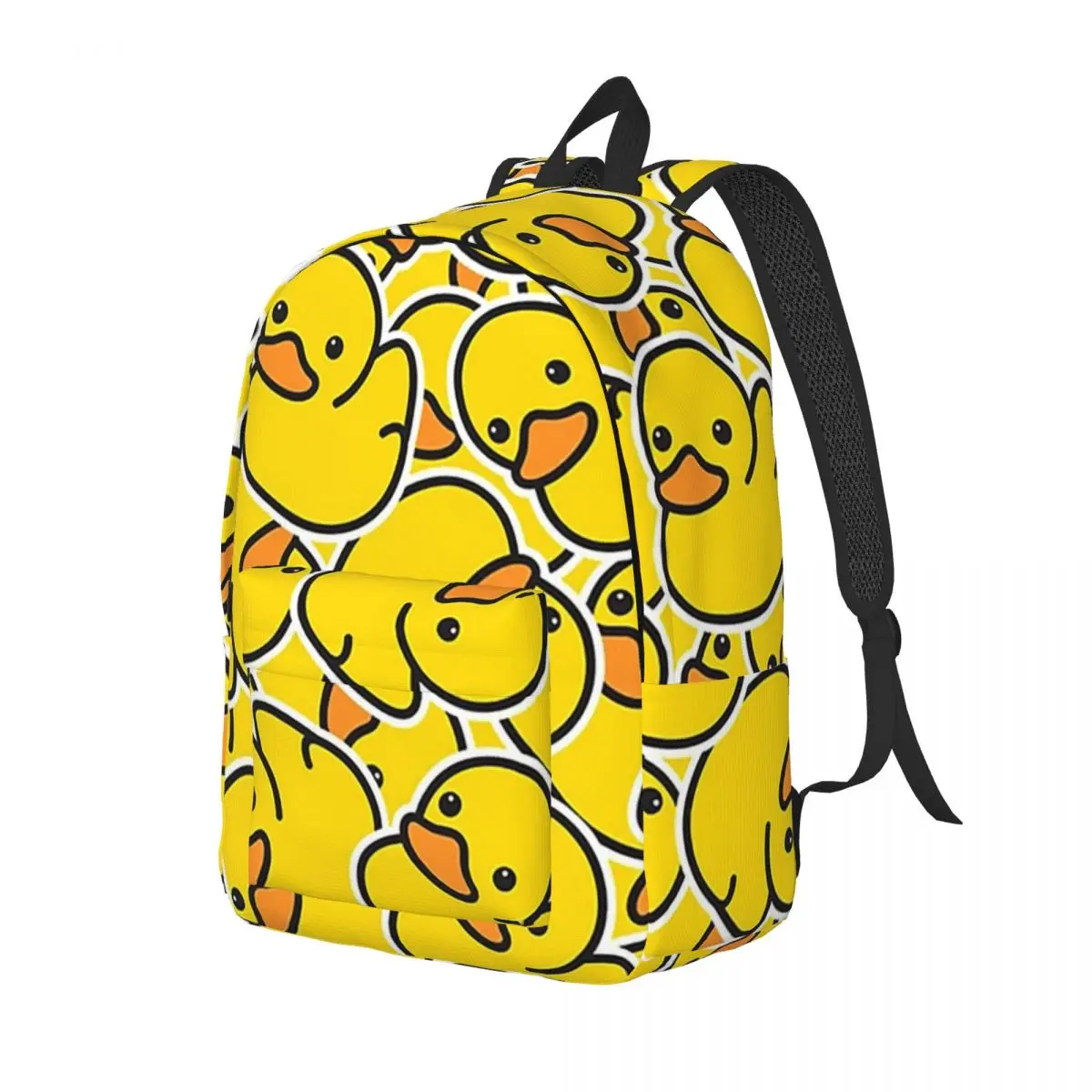 

Yellow Classic Rubber Duck Backpack Daypack Large Capacity Children BookBag School Bag Shoulder Bags for Men Women