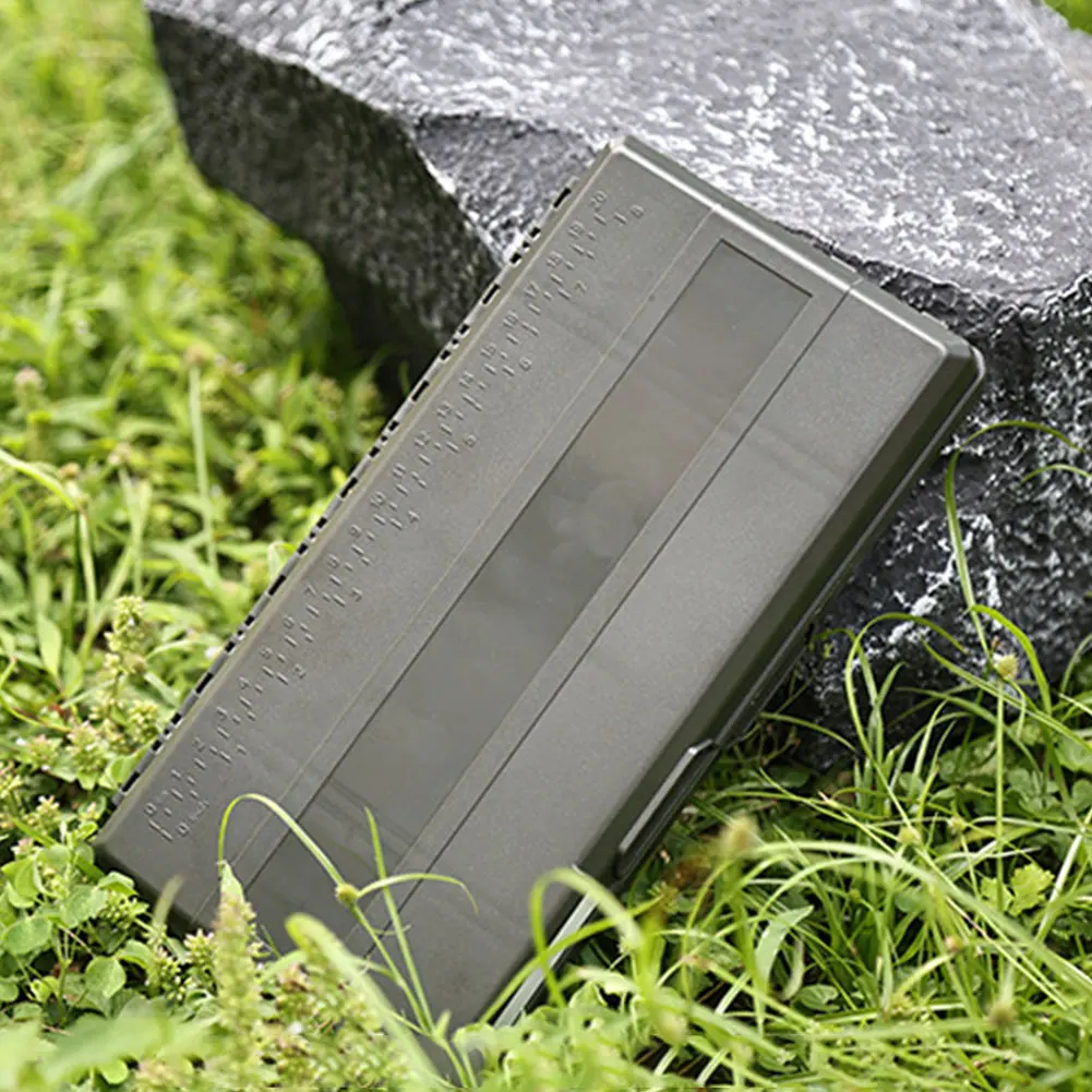 Caixa magnética de equipamento de pesca de carpa, plástico, equipamento de pesca de carpa, caixa de armazenamento, suporte de equipamento de linha de pesca, acessórios de pesca de carpa