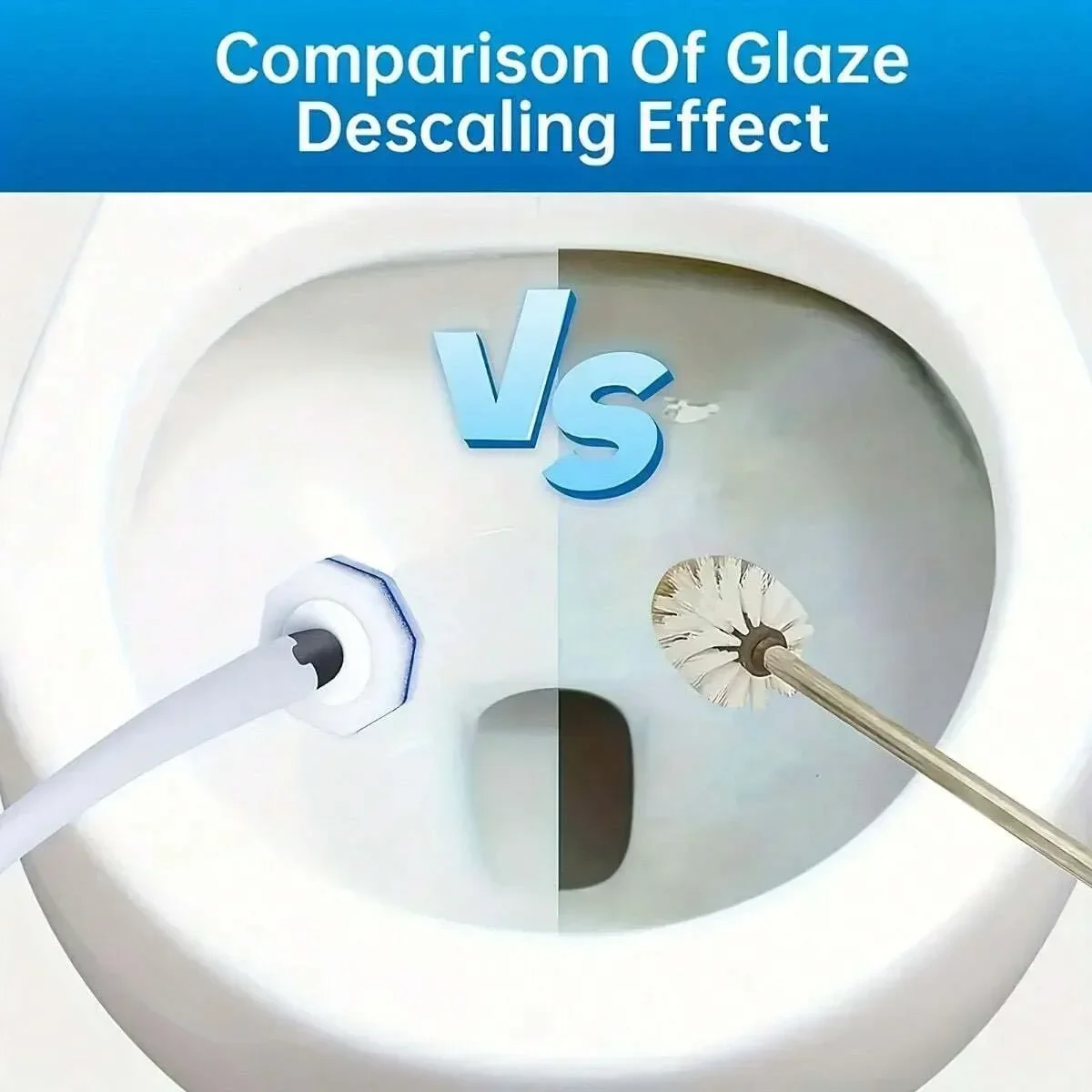 2/10/20 قطعة عصا فرشاة المرحاض المطورة المتاح تنظيف المرحاض عصا رئيس عبوات العصا المتوافقة #4