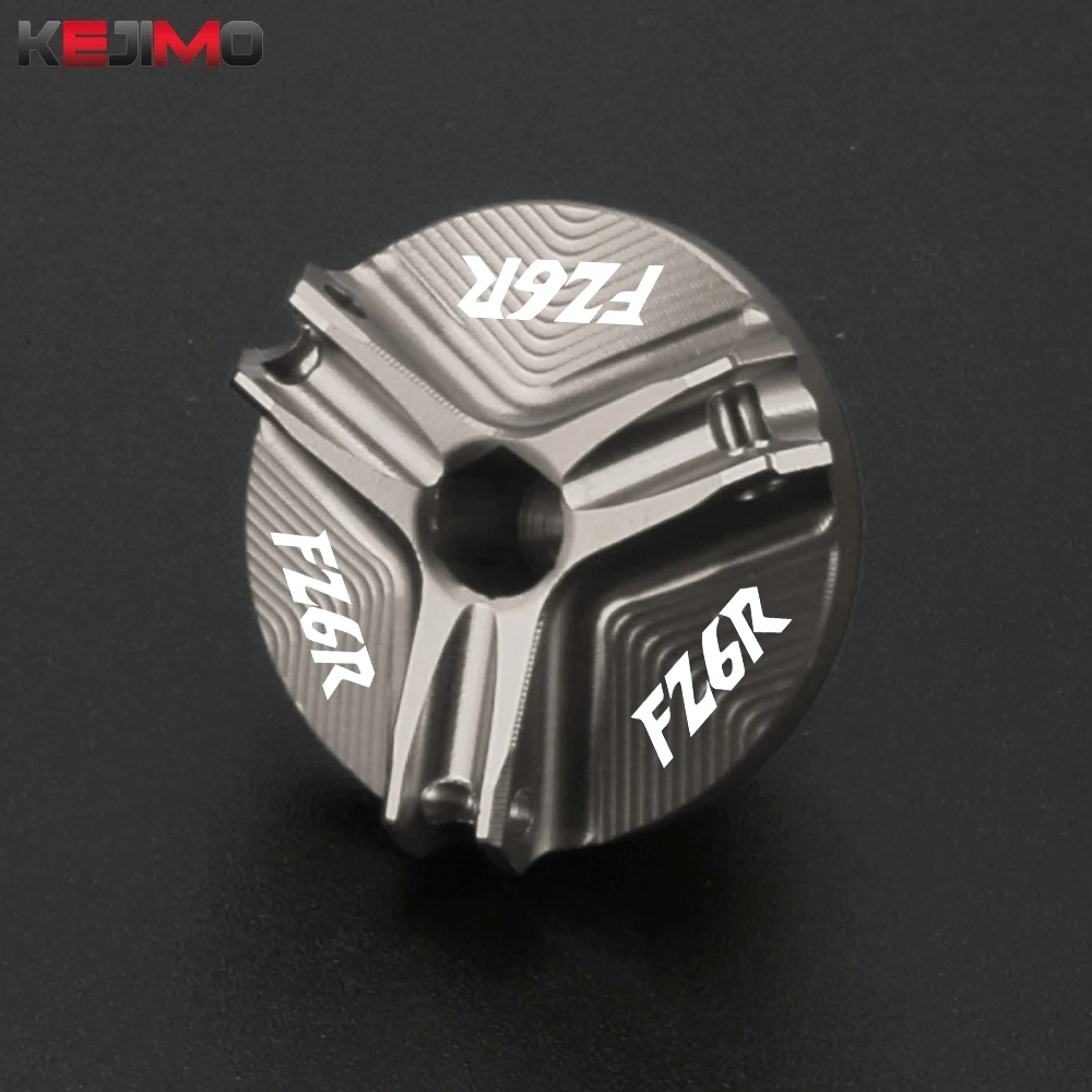 

Motorcycle Engine Oil Filler Cap Oil Plug Cover For Yamaha FZ 6R 2009 - 2017 FZ6 FZ-6 FZ 6 FZ6R Fazer 2004 2005 2006 2007-2012