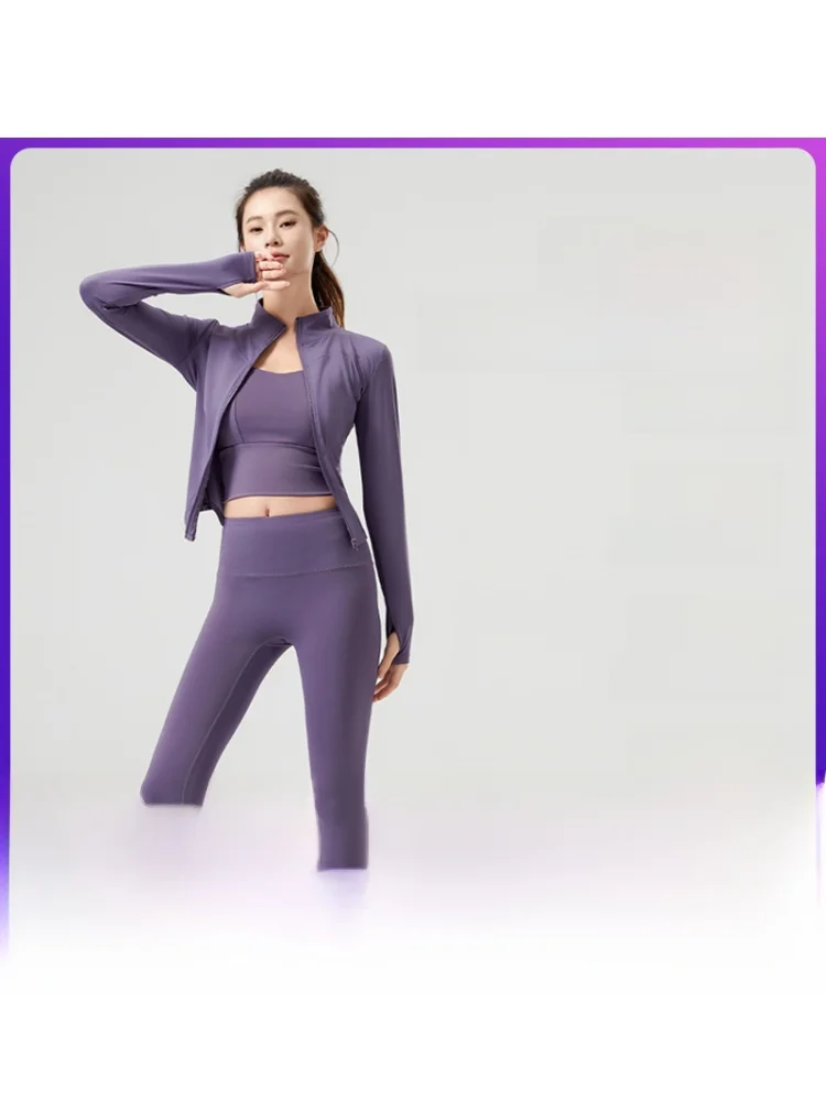 

Удобный комплект футболок для йоги, женский комплект из 2025, новинка Sle Advanced Sensation, плотный комплект спортивной одежды Qui Dry, комплект футболок