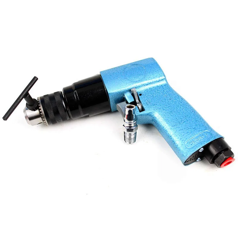 10mm 3/8 Pneumatic Drill Pneumatic Equipment Air Drill Impact Charging Rotary Tool Forward Reverse Rotation Drilling Machine