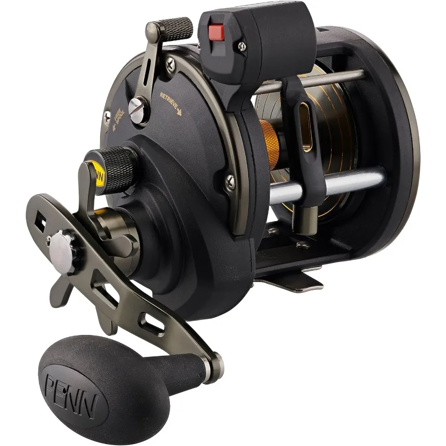 

Squall II Level Wind Conventional Fishing Reel for Saltwater and Freshwater Angling HighPerformance Gear System with Smooth Dra