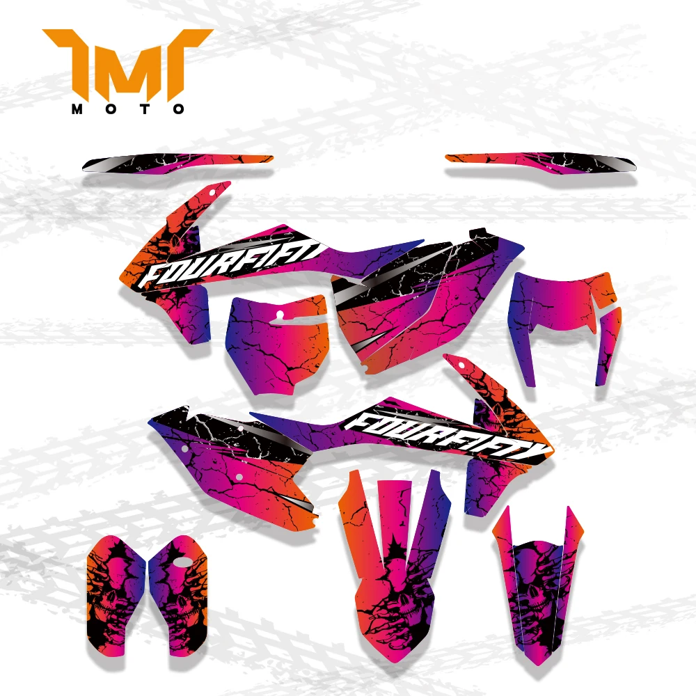 TMT For KTM 125 250 350 450 500 SX SXF XC XCF 2016 2017 2018 EXC EXCF XCW 2017 2018 2019 Graphics Decals Stickers 4 sold