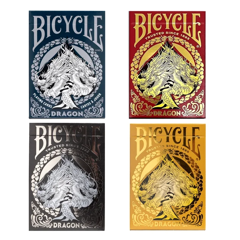 

Bicycle Dragon Playing Cards USPCC Collectible Deck Poker Size Card Games Card Magic Magicians Prop Accessory