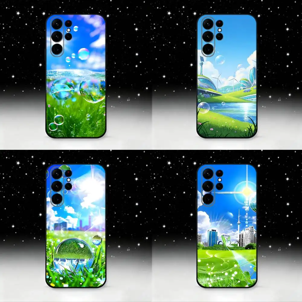 

Style F-Frutiger A-Aero Phone Case For Samsung S25,S24,S21,S22,S23,S30,Ultra,S20,Plus,Fe,Lite,Note,10 Black Soft Shell