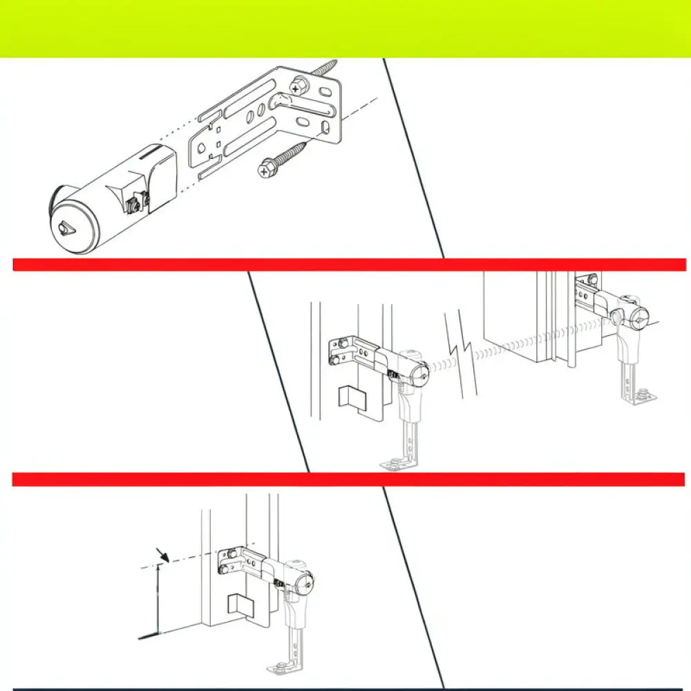 Security Infrared Beam Sensor For Genie GSTB R STB BL Garage Door Opener Replacement Parts Reliable Protection Unit