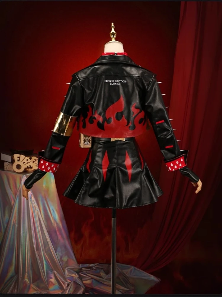 Zenless Zone Zero Burnice Whita Kostum Cosplay Anime Wanita Seragam Seksi Pakaian Bermain Peran Halloween Comic-Con Setelan Pesta Stok