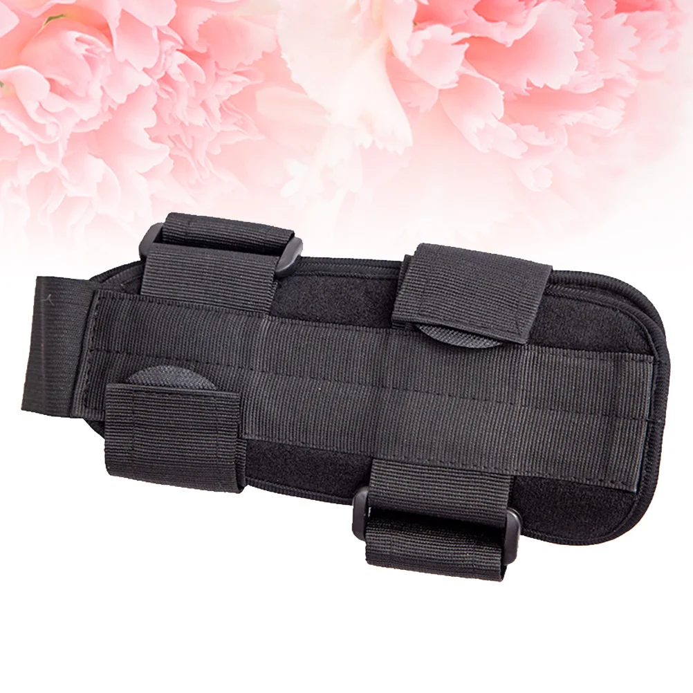 

Ankle Brace Fixed Adjustable Support Sports Splint Wrap for Sprain Size S Black Breathable Durable Nylon Quick Drying