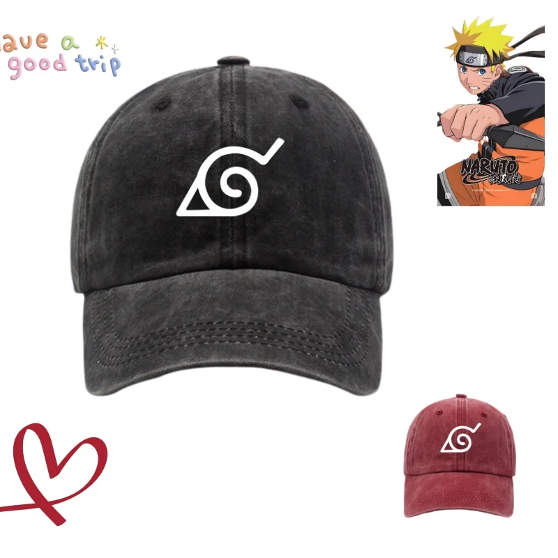 Naruto Couple Baseball Caps Outdoor Sunshade Hats