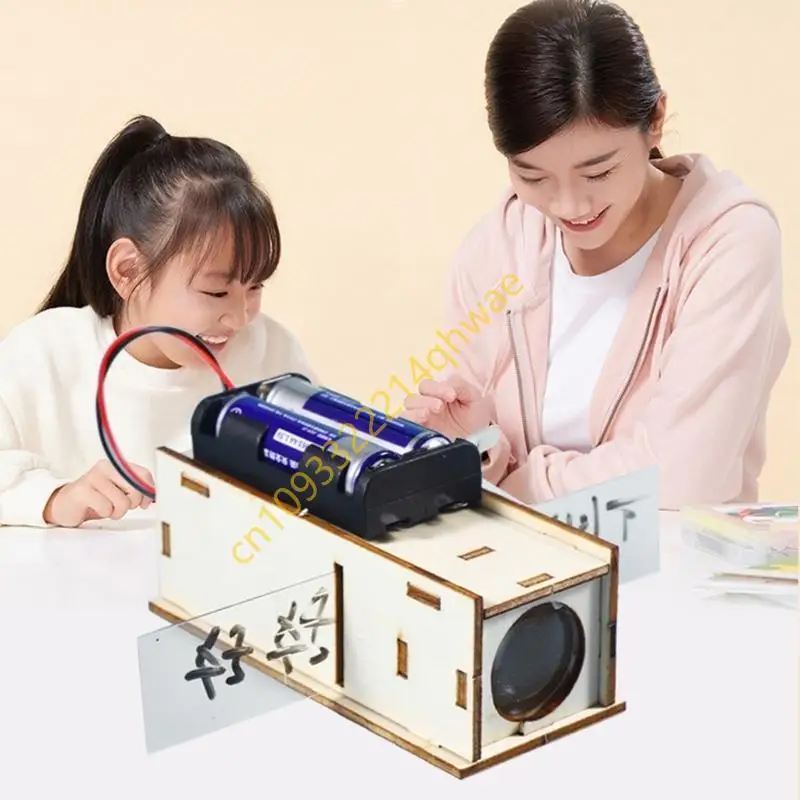 Slide Projector Model Assembled Model Kits STEM Learning Toy Handmade Science Experiment Kits School Supplies