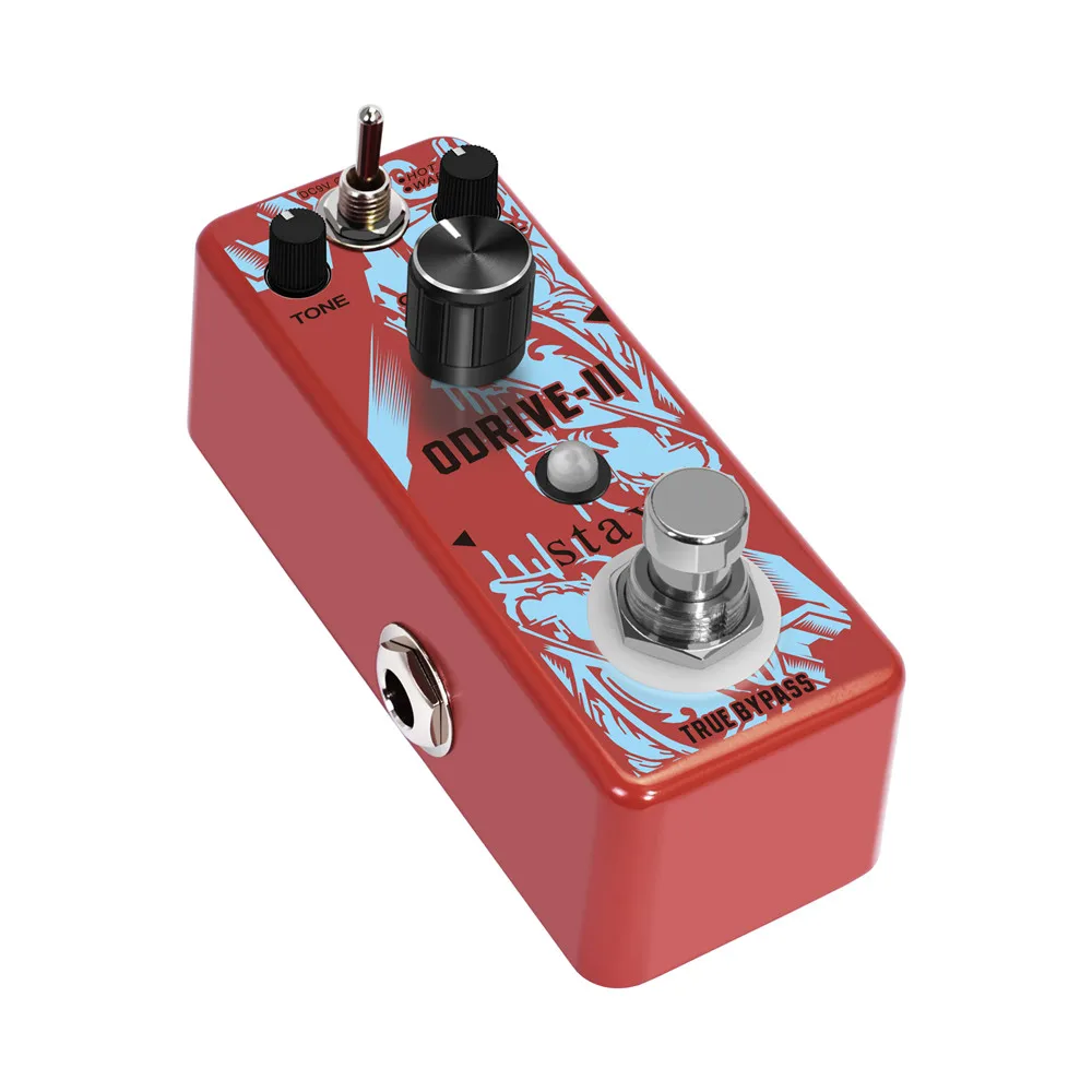 Stax LEF-302B ODRIVE-II Cổ Điển Điện Tử Overdrive Phơ Guitar Đúng Bỏ Qua