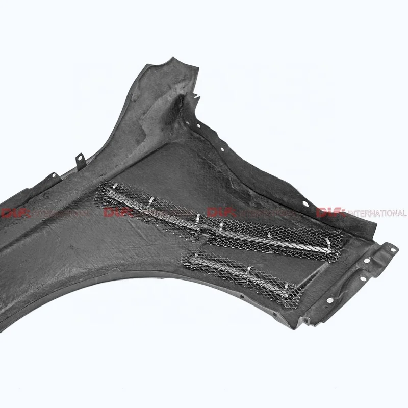 Carbon-Kotflügel für Infiniti Q50 V37 DLF Typ 2, vorne belüfteter Kohlefaser-Kotflügel (keine obere Belüftung), hohe Qualität