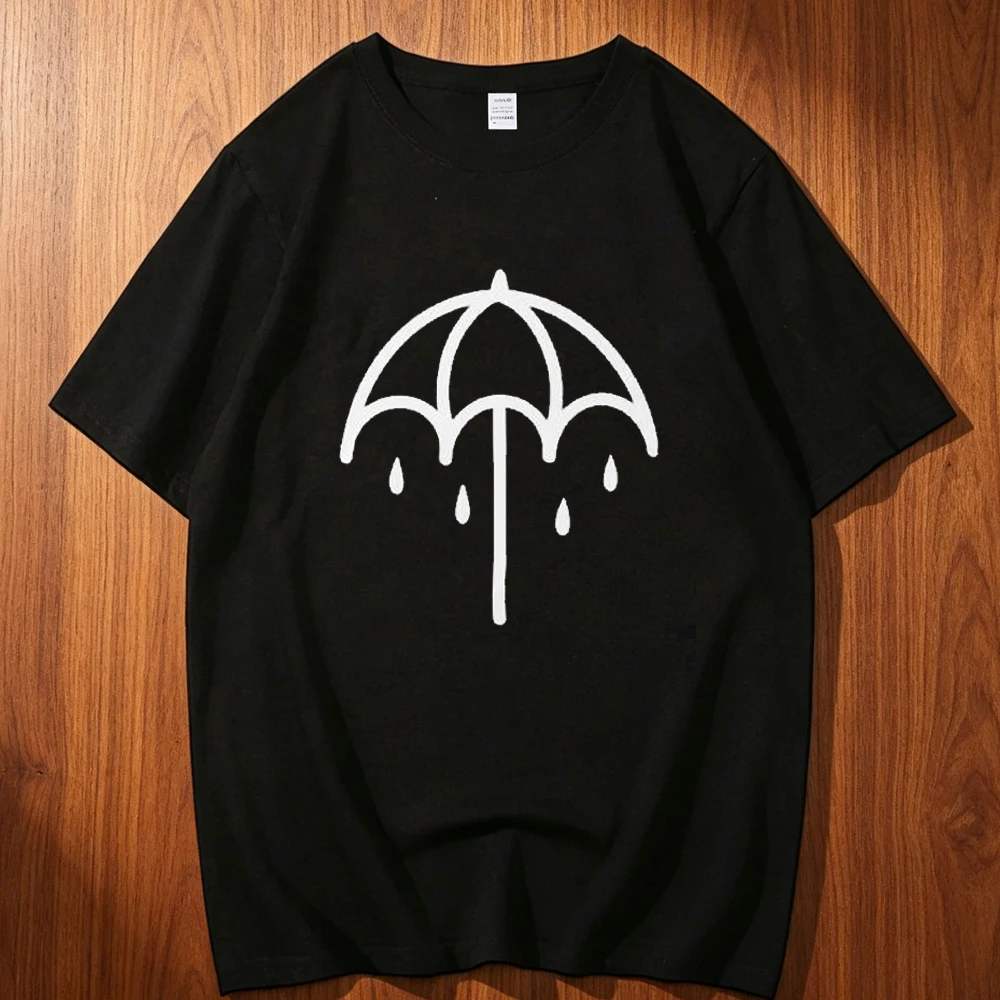 Bring Me the Horizon cotton t shirt teen Colorful Pop Culture University t-shirt 2000s Colorful aesthetic Vintage Comfortable