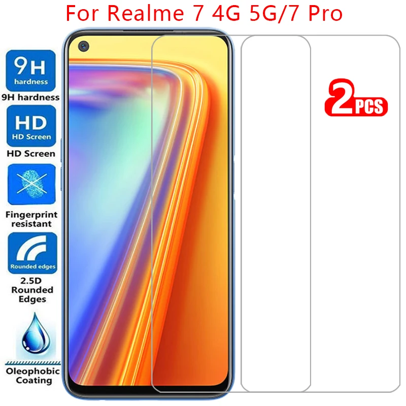 protective tempered glass for realme 7 pro screen protector on realmi 7pro realme7 5g realme7pro film realmi7 relme reame ralme