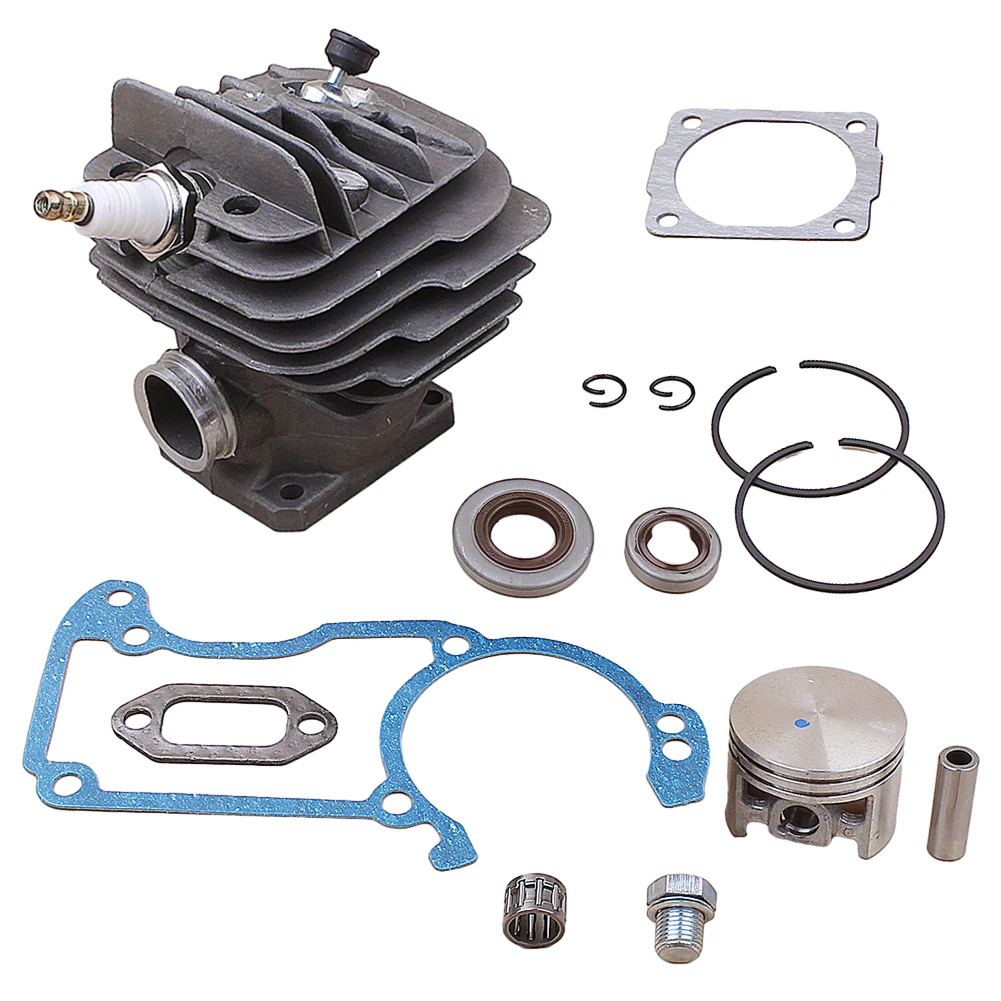 Complete Replacement Cylinder Piston Kit for 026 MS260 MS260C Chainsaws 44 7mm Plated Cylinder Comprehensive Package