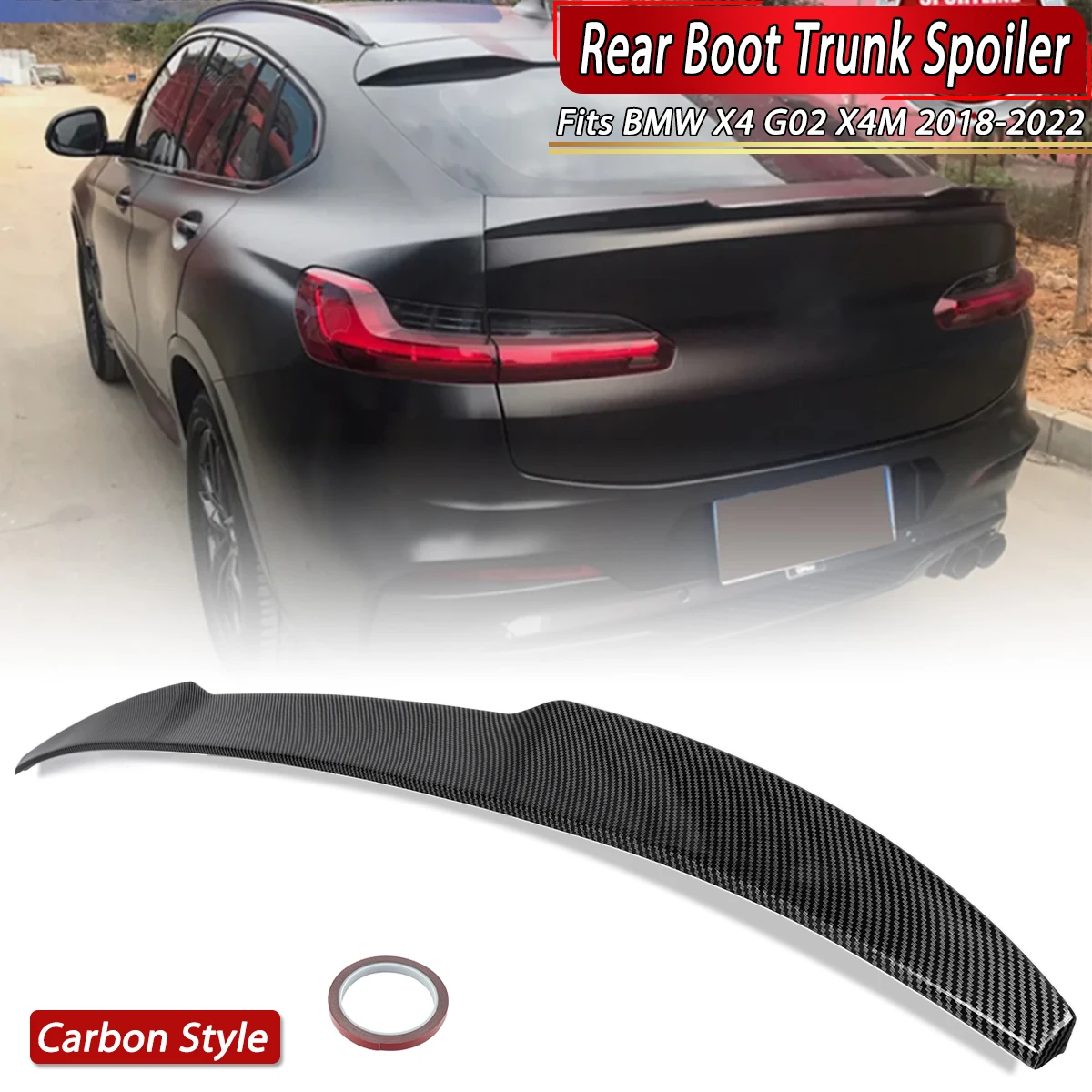 

Задний спойлер багажника Magickit Carbon Look, крыло для BMW X4 G02 M40i X4M F98 2019 2020 2021 2022 2023 2024, детали тюнинга