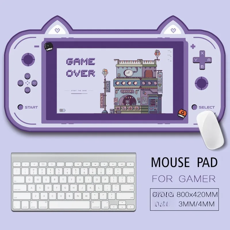 

Super sized gaming competition alien mouse pad, desk pad, office desk pad, mouse pad