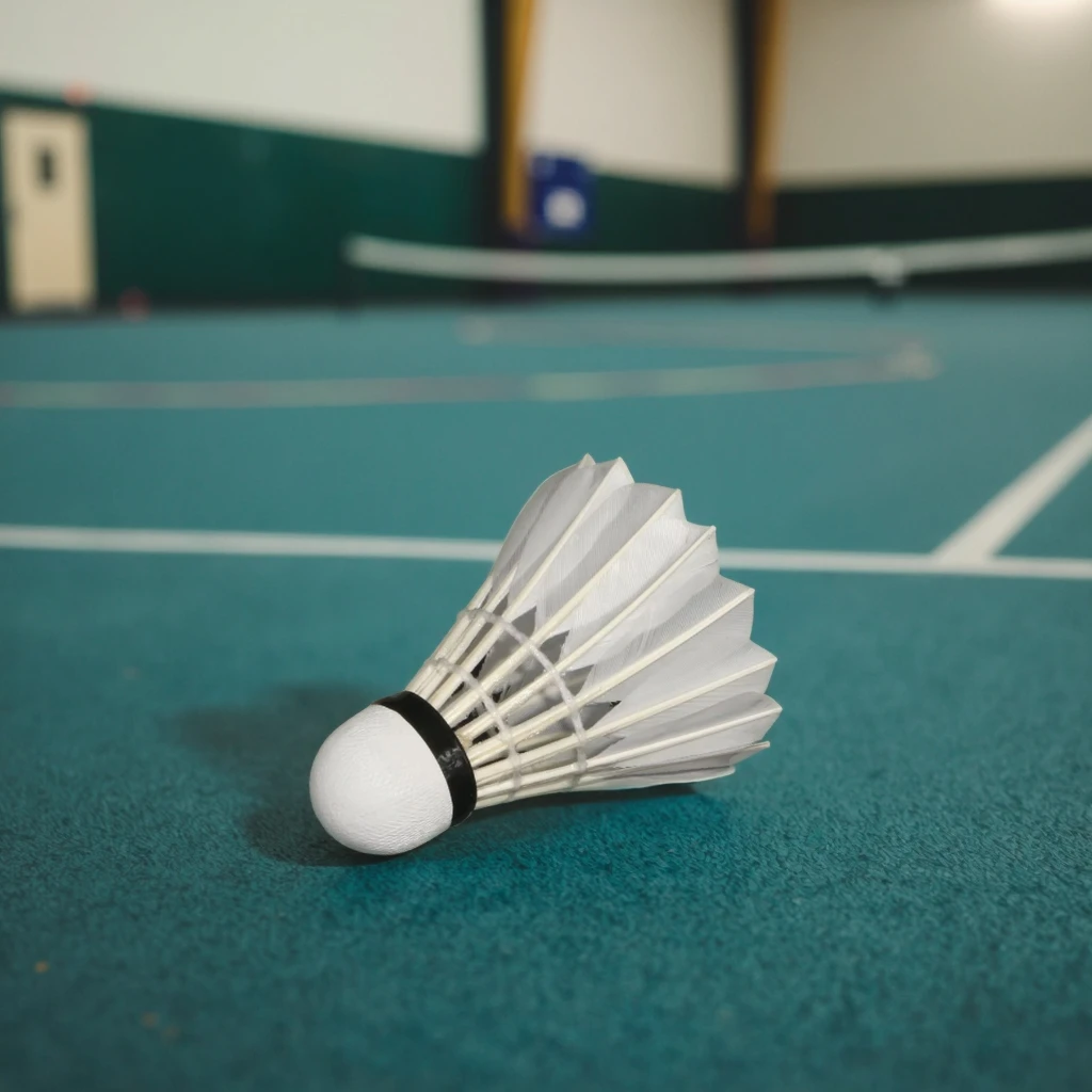 

Воланы для бадминтона из гусиного пера, высокопрочные, 2-слойные, с пробковым сердечником, для использования в помещении/на улице, 12 штук в упаковке [L-05]