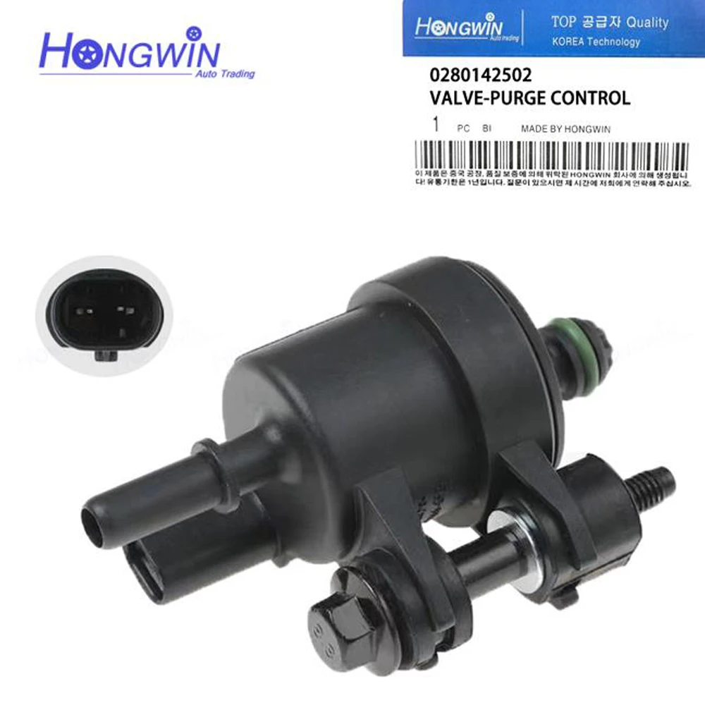 Brand New 96985666 0280142502 Vapor Canister Purge Control Valve Solenoid For Chevrolet Spark 1.2L-L4 2013 2014 2015