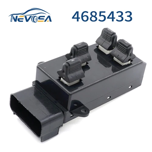 NEVOSA 4685433-elevador de cristal para Dodge Grand Caravan 1996-2000, controlador maestro izquierdo, interruptor de ventana, botón regulador, piezas