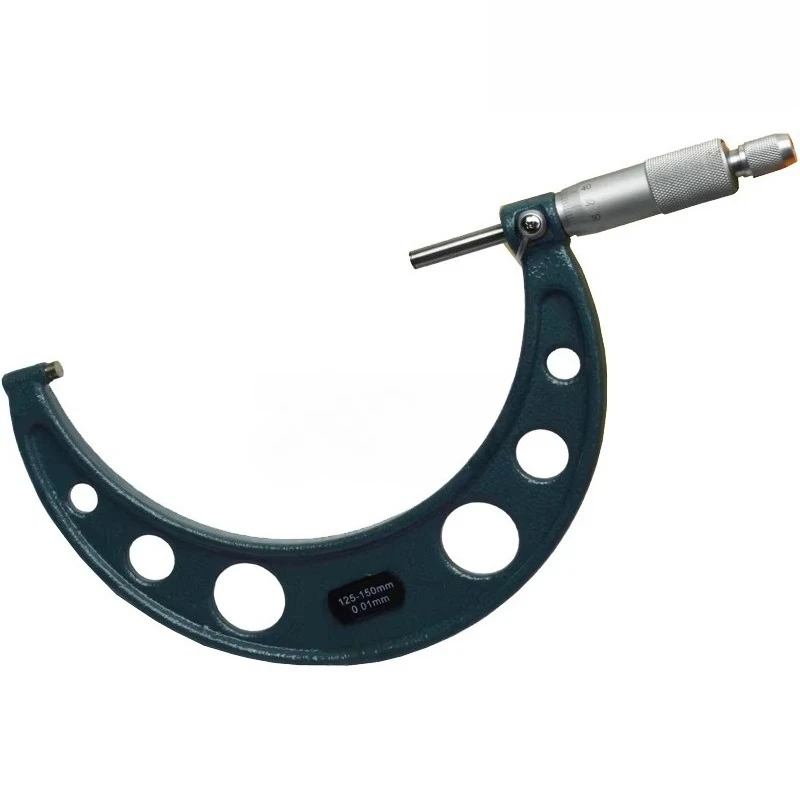 10-150 Mm External Micrometer Set, 6 Pieces/set of 0.01 Mm Micrometers