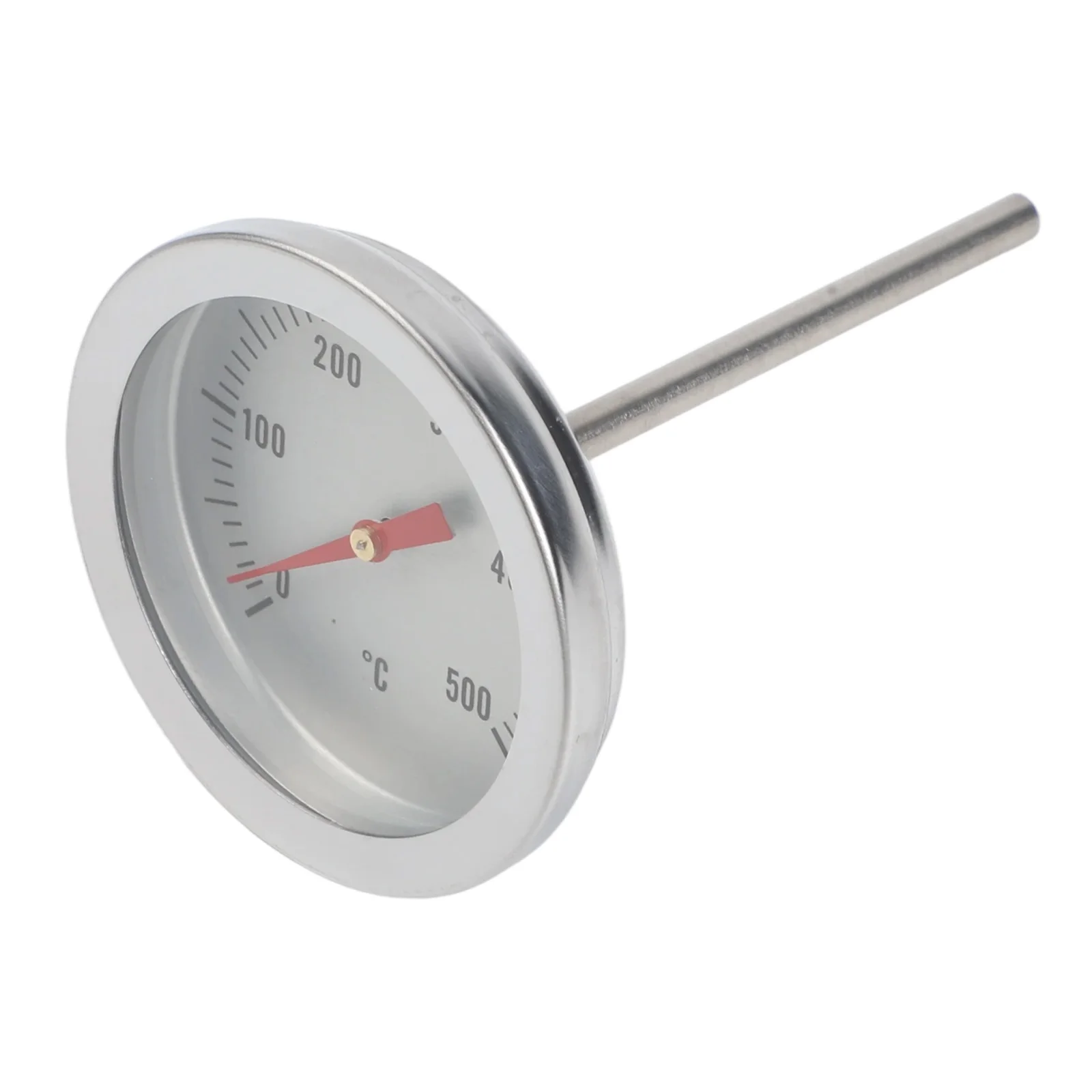 Stainless Steel Oven Thermometer Designed For Pizza Oven Wood Oven Stone Oven And Grill With 70mm Long Temperature Sensor