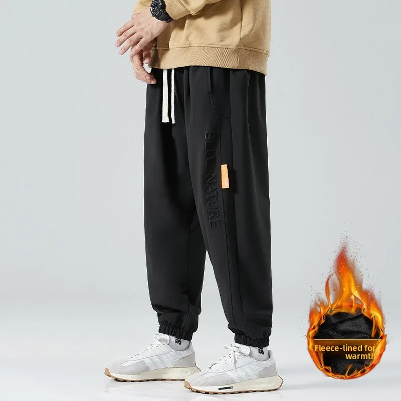 

Bla Casual Sports Pants Men's Loose plus Size Comfortable Leisure Long Trousers Spring Autumn Seasonal Faionable Men's Wear