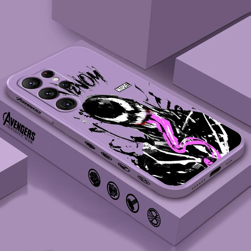 마블 스파이더맨 베놈 핫 리퀴드 스마트폰 케이스 이미지