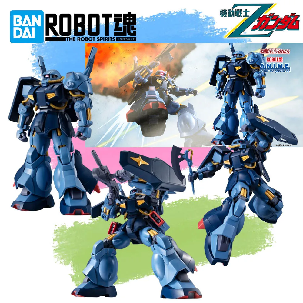 

In Stock Genuine BANDAI ROBOT SPIRITS Mobile Suit Zeta Gundam Hizack RMS-106 Hizack Figure Anime Action Model Toy