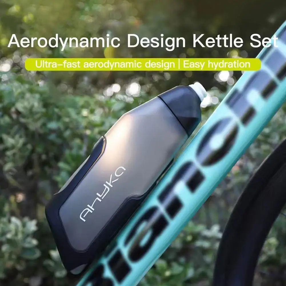 

Велосипедный 600 мл, аэродинамический набор кронштейнов для бутылки с водой, велосипедная бутылка для воды, MTB, дорожный велосипед, рама, нижняя трубка, чайник для воды для верховой езды