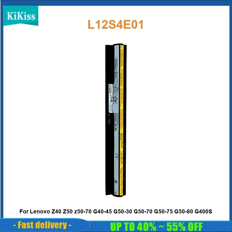 

Аккумулятор для ноутбука Lenovo Z40 Z50 z50-70 G40-45 G50-30 G50-70 G50-75 G50-80 G400S G500S L12M4E01 L12S4A02 Ноутбук L12S4E01