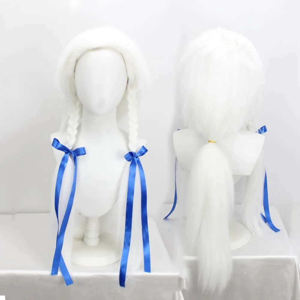 

LOL Spirit Blossom Yone White Cosplay Wig Anime Hair