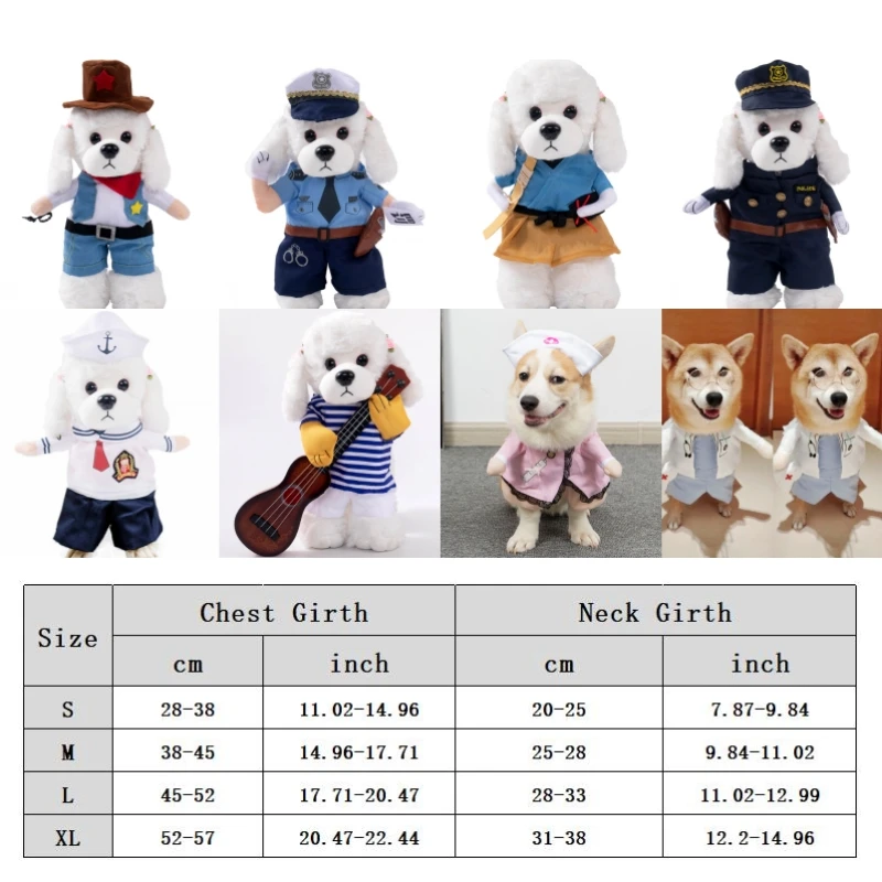 Funny Cat Clothes Dog Cat Cosplays Clothes Pet Jumpsuit Suit Halloween Dog Dress Chihuahua French Bulldog Dog Outfits Clothing