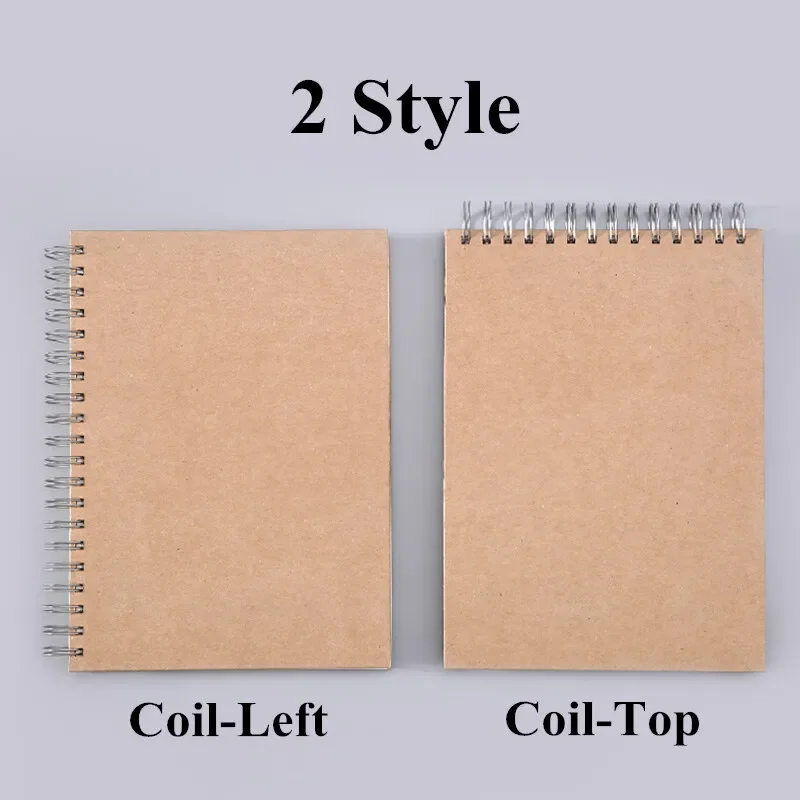 Professional Sketchbook Thick Paper 160 GSM Spiral Oil Painting Notebook Art School Supplies Pencil Drawing Notepad