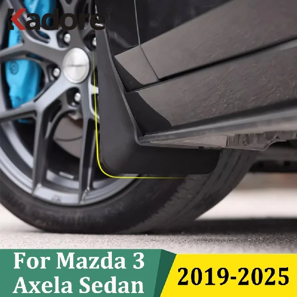 

Для Mazda 3 M3 Axela 2019-2021 2022 2023 2024 2025 Седан Автомобильные брызговики Брызговики Защита от грязи Внешние аксессуары