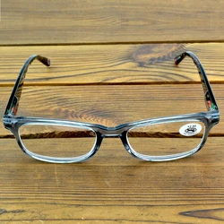 CLARA VIDA THICK FULL RIM MULTI-COLOR SQUARE READING GLASSES FOR MEN WOMEN +1 TO +4